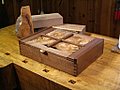 Box and Wood and Mug From Right Front